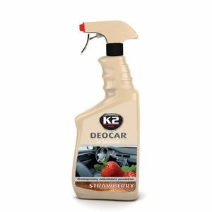 Odorizant cu atomizor K2 Deocar, 700ml, capsuni