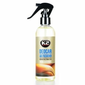 Odorizant cu atomizor K2 Deocar, 250ml, piele