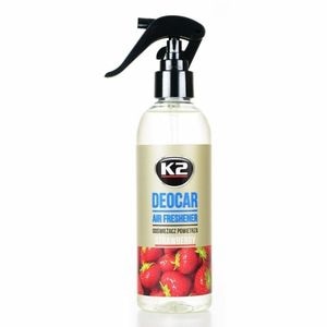 Odorizant cu atomizor K2 Deocar, 250ml, capsuni
