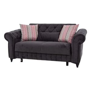 Canapea extensibila, Sani Ibiza 2, 180 x 78 x 85 cm, Gri