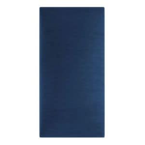 Panou decorativ tapitat Mollis Melange, deptunghi, 60 x 30 cm, albastru, ME15