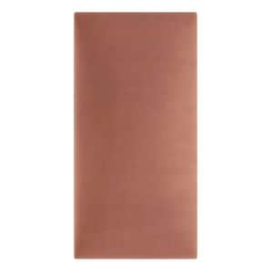 Panou decorativ tapitat Mollis Melange, deptunghi, 60 x 30 cm, somon, ME25