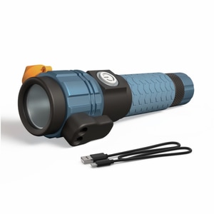 Lanterna auto Energizer, cu accesorii de siguranta, 500 lumeni, 3 moduri de iluminat, reincarcabila USB