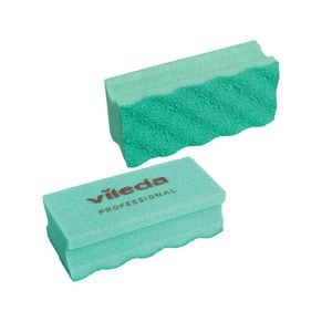 Set bureti vase Vileda, Pur Active, 7x15 cm, verde, 10 buc
