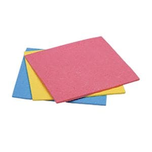 Set lavete umeda Vileda, Sponge Cloth Aqua, 5 buc, alb
