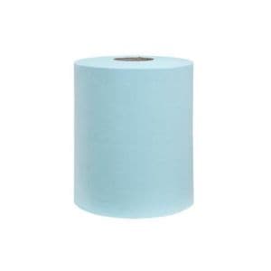Rola lavete industriale, 29.5x38cm, 400 buc, 152 m, turcoaz