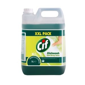 Detergent de vase Cif, Super concentrat, cu aroma de lamaie, 5 l