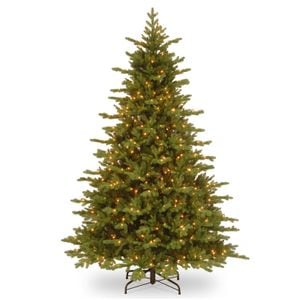 Brad artificial verde Vienna cu lumini, PE, 198 cm, 600 leduri,  verde