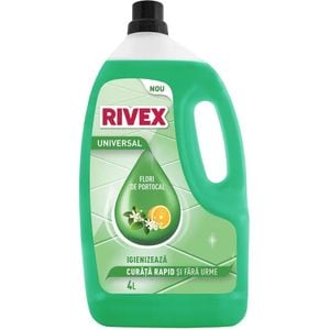Detergent pardoseala Rivex Casa, aroma de portocale, 4 l