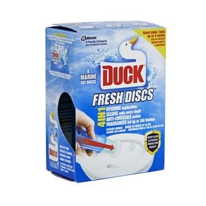 Odorizant toaleta Duck, Fresh Disc, 4 in 1, 36 ml