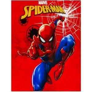 Patura polar Spiderman, Fight, multicolor, 140 x 100 cm