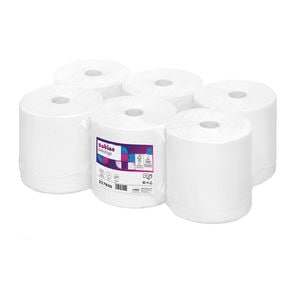 Prosoape de hartie in rola Wepa, Prestige, auto-cut, 2 straturi, 220 m/rola, 6 role/bax