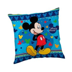 Perna multicolora Mickey Mouse, Blue, diametru 40 x 40 cm