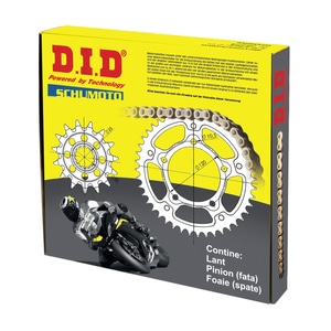 Kit lant pentru motocicleta DID, compatibil cu Suzuki GW 250 Inazuma '12-17