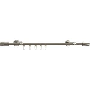 Galerie perdea, metal, 160 cm, inox