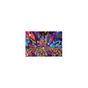 Puzzle din lemn New Year's Eve  L, Wooden City, 505 piese