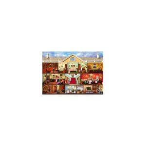 Puzzle din lemn Victorian Mansion, Wooden City, 750 piese
