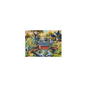 Puzzle Din Lemn Countryside Bridges L, Wooden City, 505 piese