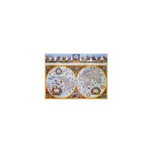 Puzzle Din Lemn Nova Terrarum Antique Map XL, Wooden City, 750 piese