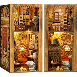 Puzzle 3D, Cotor de carte DIY, Eternal Bookstore, Cutebee, 172 piese