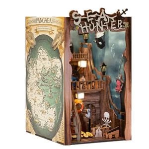 Puzzle 3D, Cotor de carte DIY, Sea Hunter, Cutebee, 290 piese