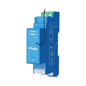 Releu inteligent Shelly Qubino Wave Pro 1, 16A, 1 canal, Z-Wave