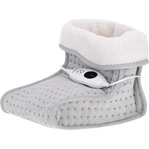 Incalzitor picioare cu telecomanda Adler AD7432, 4 niveluri incalzire, cronometru, material moale, gri