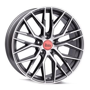 Janta aliaj MAM Felgen RS4 PALLADIUM FRONT POLISH, 8J x 18", 5, PCD 114.3, ET40
