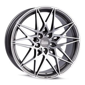 Janta aliaj MAM Felgen B2 PALLADIUM FRONT POLISH, 8J x 18", 5, PCD 112, ET30