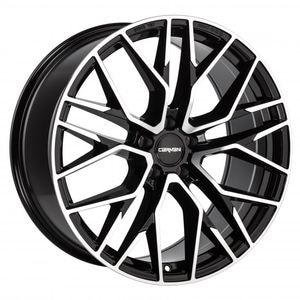 Janta aliaj Carmani 20 Ludwig black polish, 9J x 20", 5, PCD 114.3, ET45
