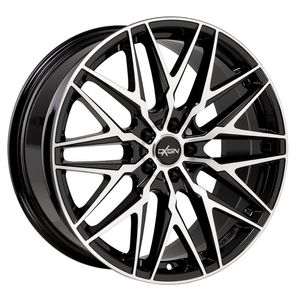 Janta aliaj Oxigin 25 Oxcross black full polish, 9J x 20", 5, PCD 112, ET45