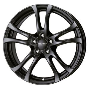 Janta aliaj ANZIO Turn Black Matt, 7.5J x 17", 5, PCD 100, ET35
