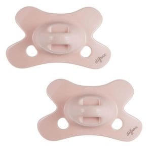 Set 2 x suzete Difrax, natural, blossom, 0-6 luni