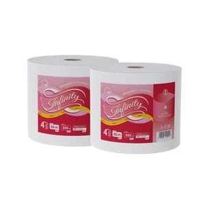 Prosop de bucatarie Infinity, 4 straturi, 333 foi, 65 m, set 2 buc