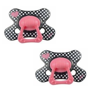 Set 2 x suzete Difrax, natural, Diva, 12+ luni