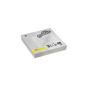 Servetele din Hartie Alia, 20 Buc/Set, 33x33 cm, 3 Straturi, albe