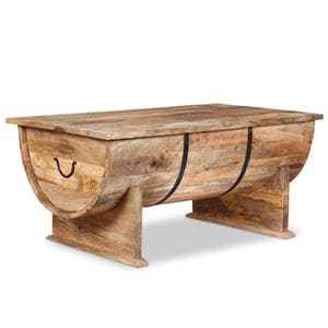 Masuta de cafea VIDAXL, din lemn masiv de mango, 88x50x40 cm, maro