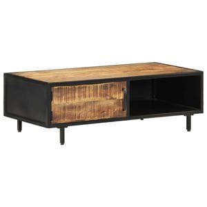 Masuta de cafea VIDAXL, 2 persoane, Lemn, 50 x 105 x 35 cm, Maro