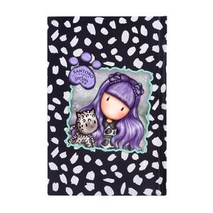 Caiet Gorjuss, Smitten Kitten, Model Agenda,  Negru/Mov