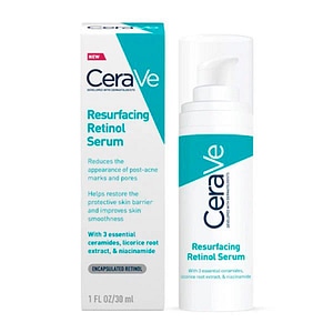 Ser de fata anti-semne cu retinol CeraVe, pentru tenul cu tendinta acneica, 30 ml