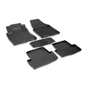 Set covorase auto SEINTEX, pentru NISSAN Qashqai 2006-2013, 5 bucati, negru