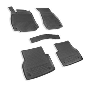 Set covorase auto SEINTEX, pentru AUDI A6/A7 II 2018-prezent, 5 bucati, negru