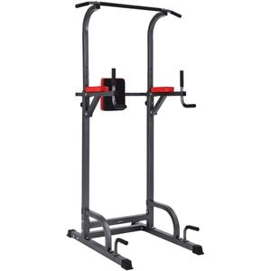Cadru multifunctional Vulkan, tractiuni/triceps/abdomen/flotari, reglabil pe inaltime, argintiu