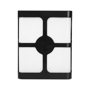 Aplica Exterior Techstar LED Light EX20 , Putere 20W, A++, Rezistenta La Apa Si Praf, Alb Cald, 3000K, Plastic ABS, Negru