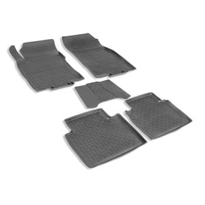 Set de covorase auto SEINTEX, pentru NISSAN X-Trail (T32) 2013-prezent, 5 bucati, negru