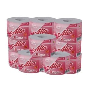 Hartie igienica Alia, 2 straturi, 68 m,  12 role