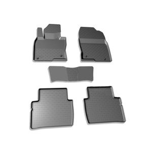 Set de covorase auto SEINTEX, pentru MAZDA CX-5 II 2017-prezent, 5 bucati, negru