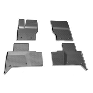 Set de covorase auto SEINTEX, pentru LAND ROVER Discovery V 2017-prezent, 5 bucati, negru