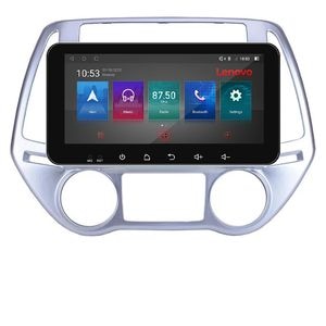 Navigatie Lenovo, dedicata Hyundai I20 2011-2014 manual si automat, Android, radio, gps, internet, Lenovo Octa Core 4+64 LTE, ecran de 10.33' wide