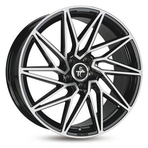 Janta aliaj Keskin Tuning KT20 BLACK FRONT POLISH, 8J x 18", 5, PCD 114.3, ET40